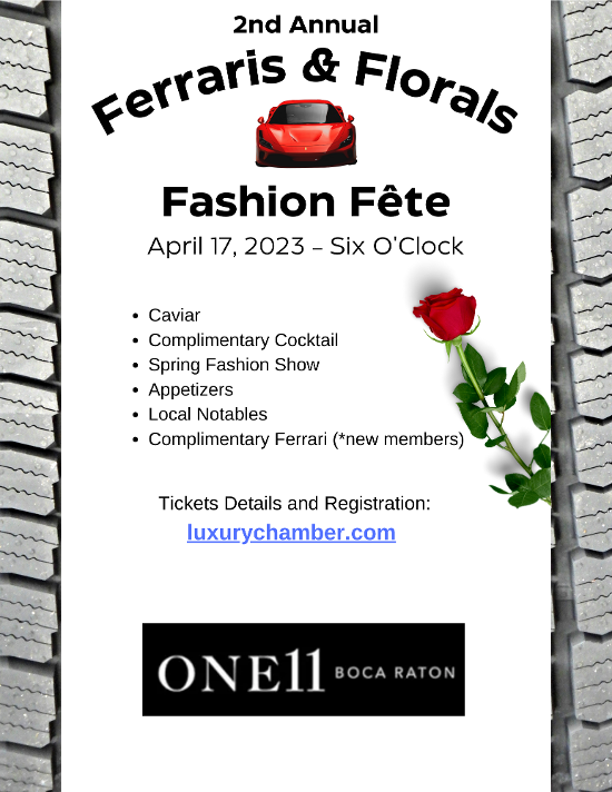 Ferraris and Florals - Call to Artists 2023