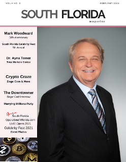 Naples Attorney Mark Woodward on the cover of South Florida Magazine