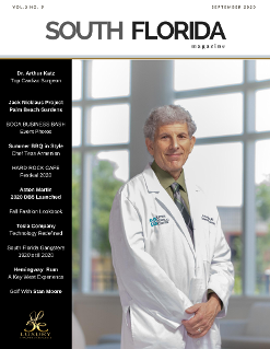 Dr. Arthur Katz on the cover of South Florida Magazine 2020